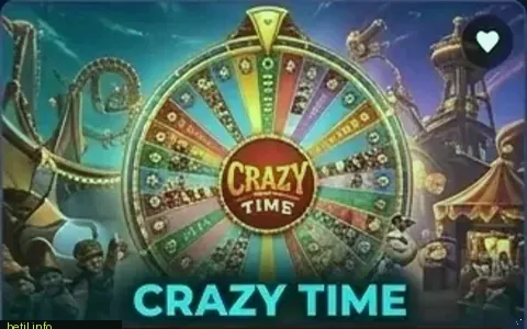 Crazy Time banner at betjl — Evolution